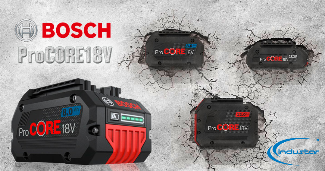 The Bosch ProCORE18V battery series