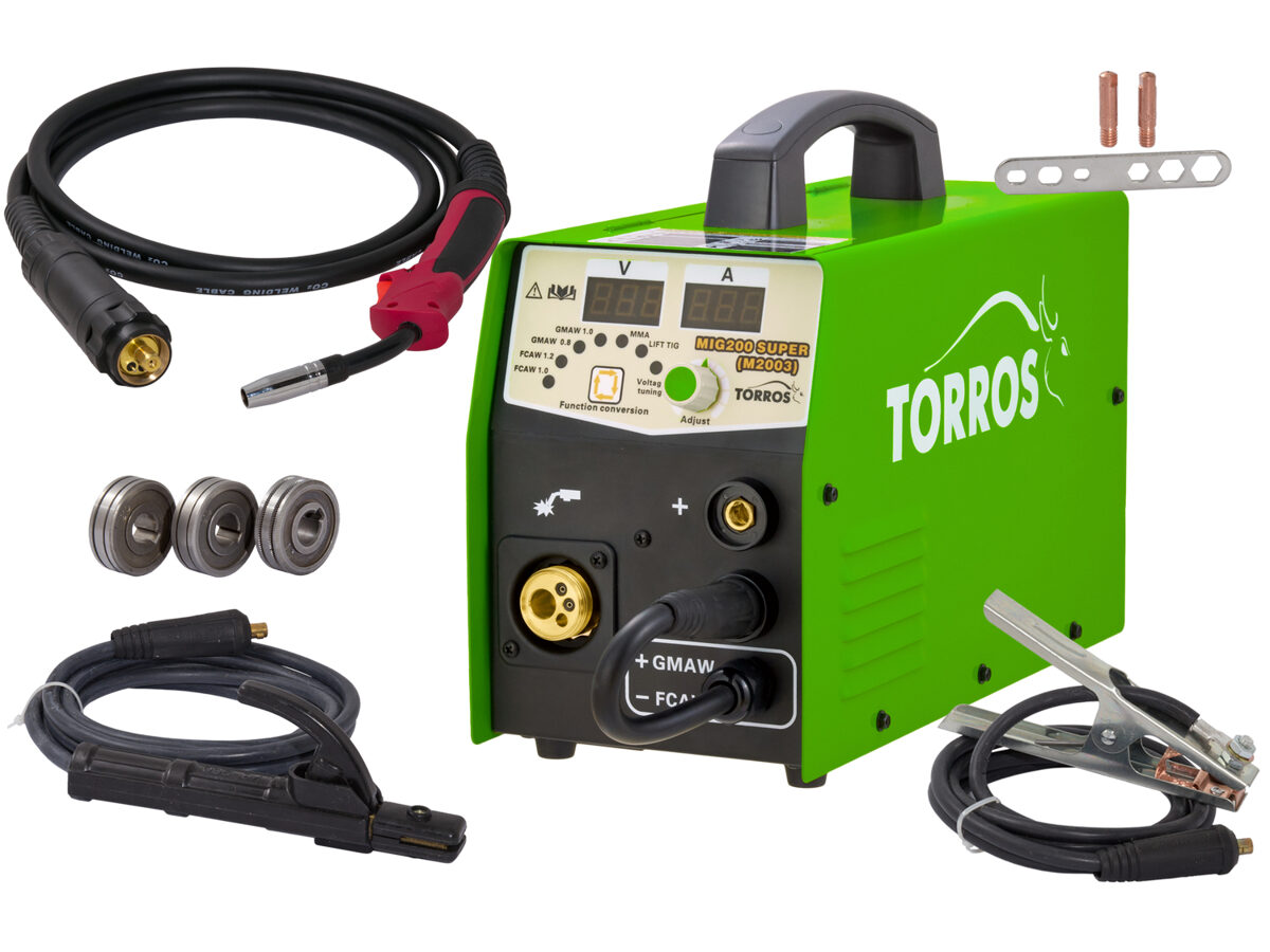 TORROS MIG SUPER 200 metināšanas iekārta aparāts (pusautomāts)