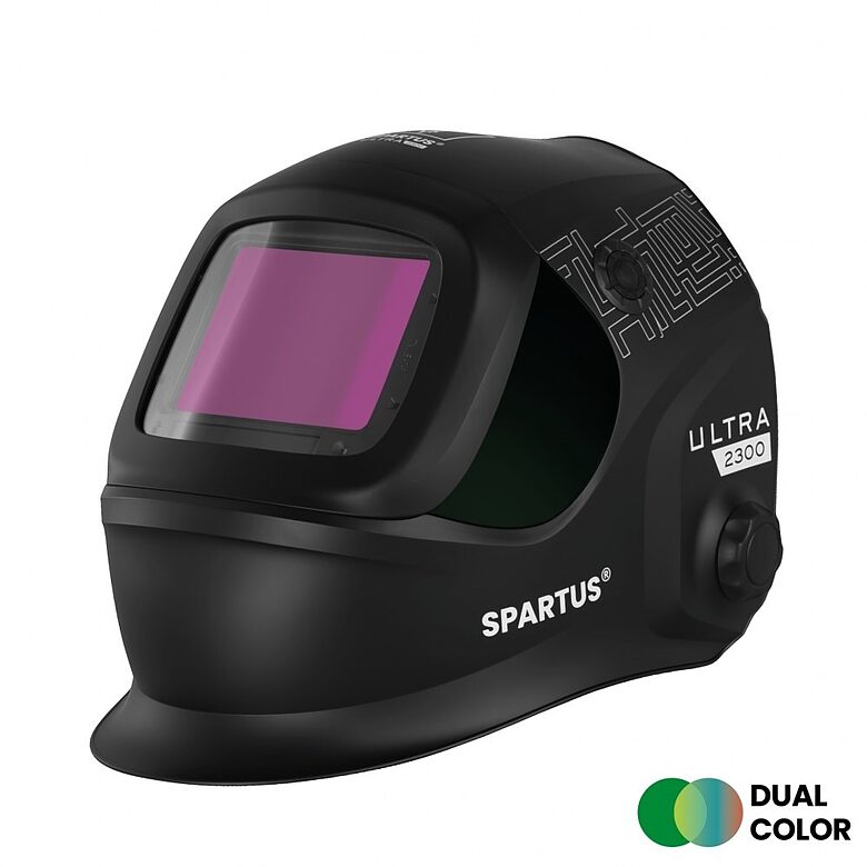 SPARTUS Ultra 2300 auto-darkening welding helmet