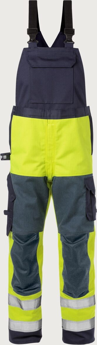 Fristads Flame High Vis traksidega tööpüksid Class 2 1585 FLAM leegikaitsega