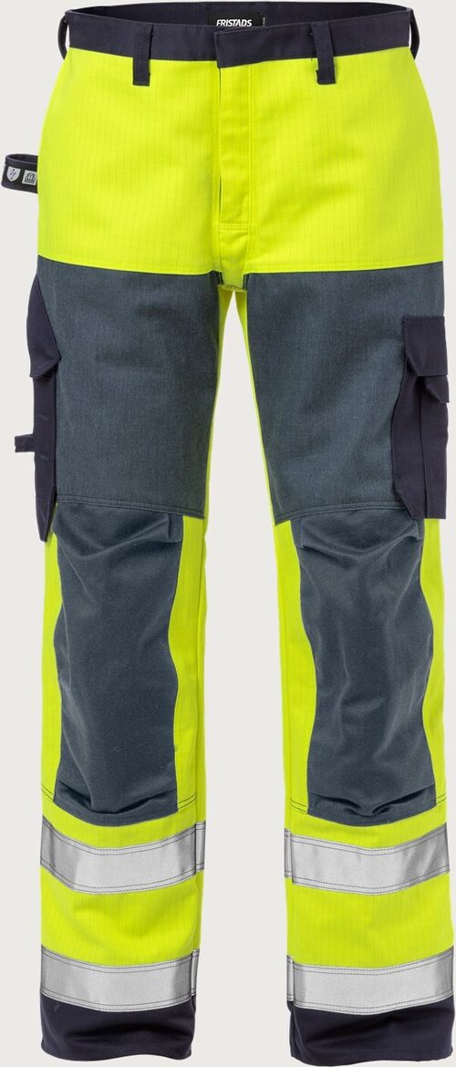 Fristads Flame High Vis Trousers Class 2 2585 FLAM