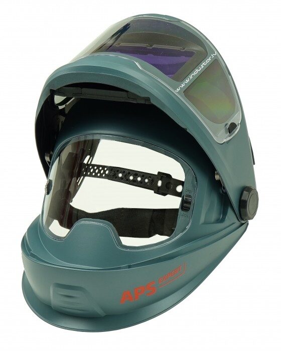 APS Expert P33-MAXI-RC2-A/M-FS1-FLIP TrueView+ welding helmet