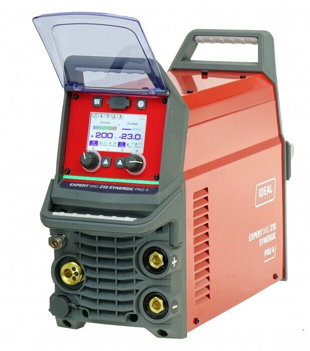 IDEAL EXPERT MIG 210 SYNERGIC Pro4 LCD metināšanas iekārta