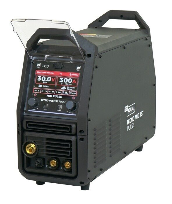 IDEAL TECNO MIG 337P PULSE LCD Black Series 4x4 suvirinimo įrenginys aparatas (pusautomatis)