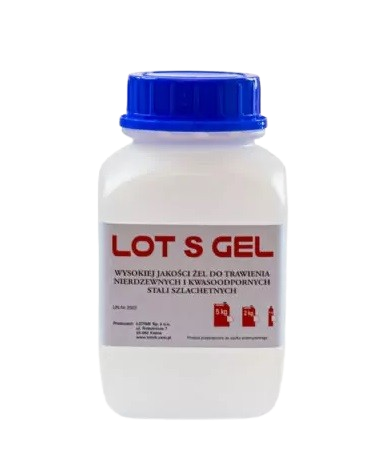 Травильная паста для нержавеющей стали LOT S GEL 2 кг