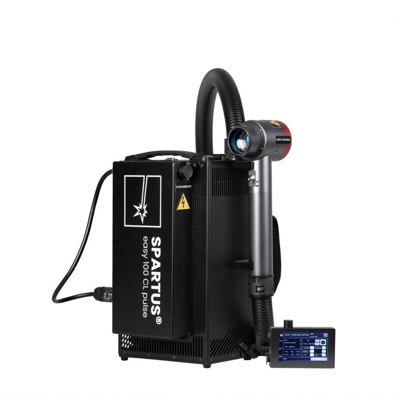 SPARTUS® Easy 100CL Pulse mugursomas tipa mini lāzera tīrīšanas iekārta