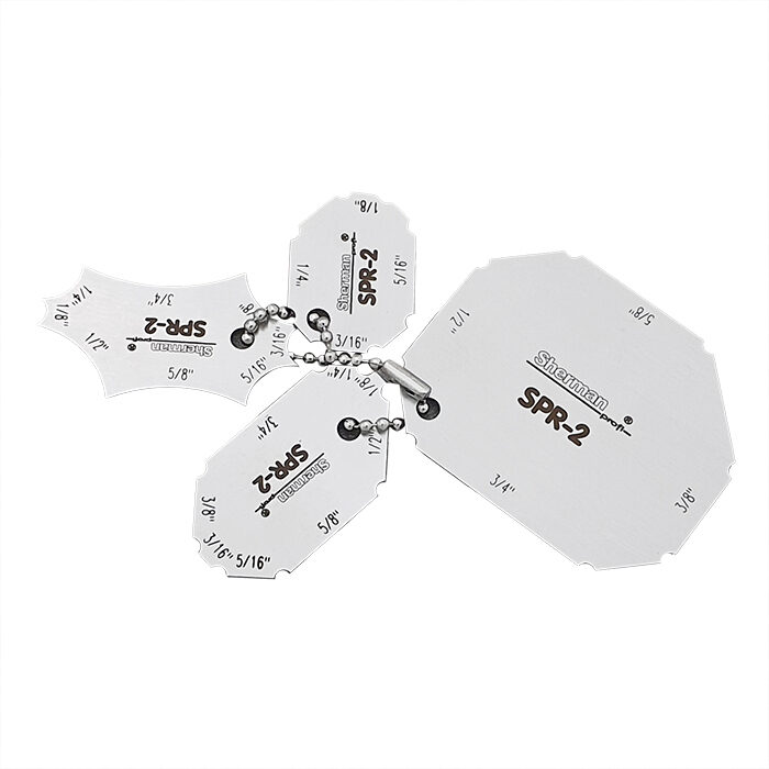 Keevisõmbluste testimise standard SPR-2, komplekt 4 tolli.