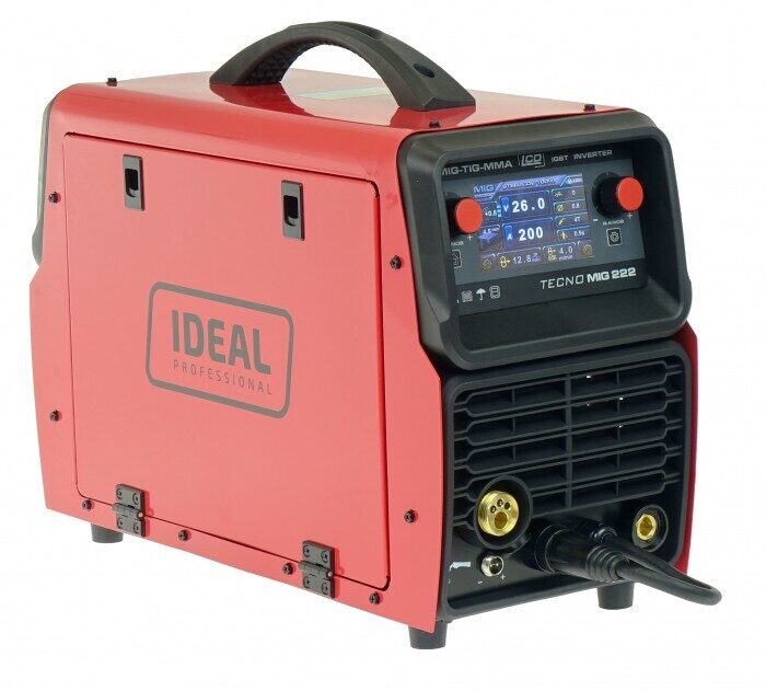 IDEAL Tecno MIG 222 LCD SYNERGIC keevitusseade (poolautomaatne) (Welldo)