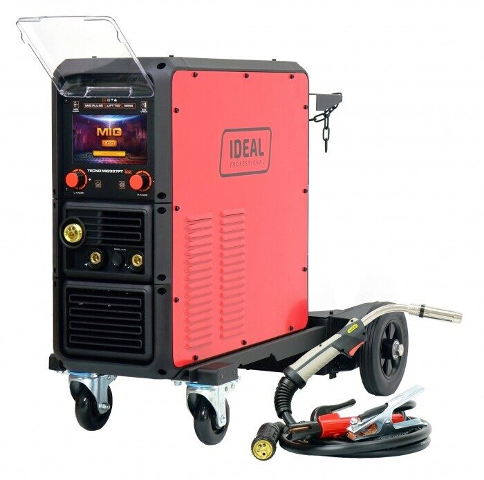IDEAL Tecno MIG 337 SYNERGY PULSE LCD keevitusseade (poolautomaatne) (Welldo)
