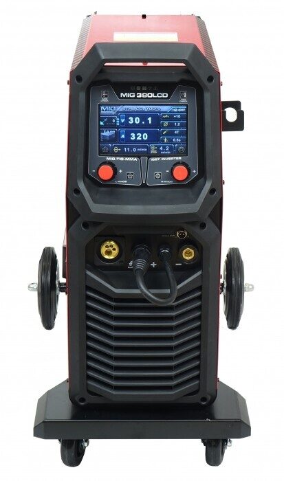 IDEAL Tecno MIG 380 LCD SYNERGIC keevitusseade (poolautomaatne) (Welldo)