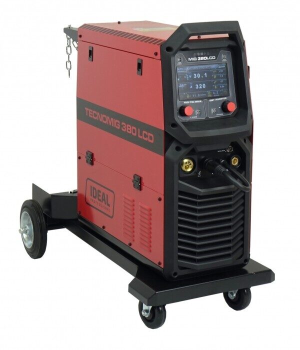 IDEAL Tecno MIG 380 LCD SYNERGIC keevitusseade (poolautomaatne) (Welldo)