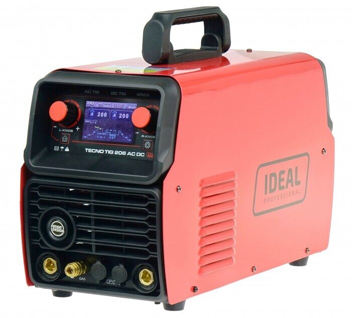 IDEAL invertertüüpi argoonkeevitusseade TECNO TIG 206 AC/DC PULSE LCD (Welldo)