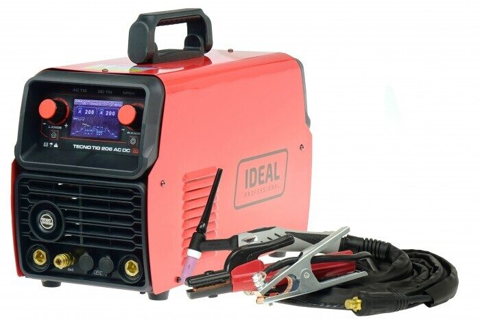 IDEAL invertertüüpi argoonkeevitusseade TECNO TIG 206 AC/DC PULSE LCD (Welldo)