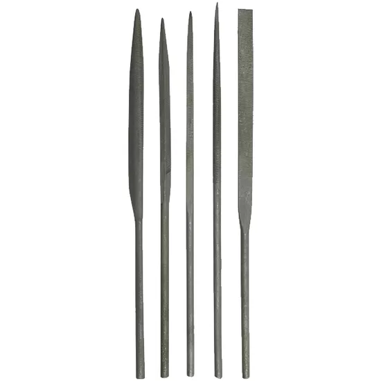 Vīļu komplekts metālam 160mm. 5gab.