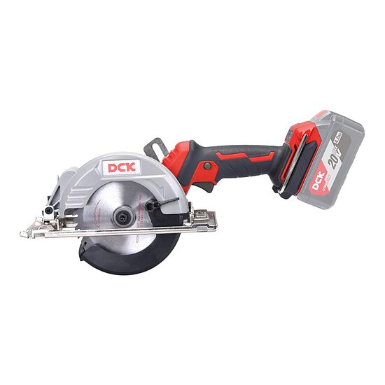 DCK KDMY125Z bezvada bezsuku ripzāģis 125 mm, 20V (bez akumulatora un lādētāja)