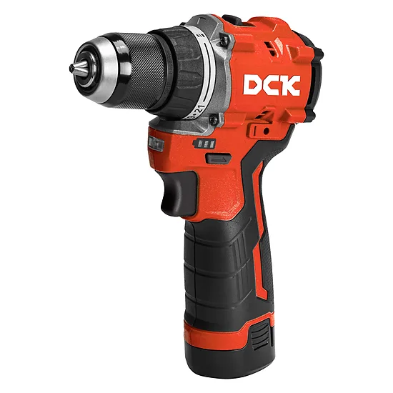 Bezvadu urbis-skrūvgriezis DCK KDJZ1250EK 12V (2×2,0Ah akumulatori, lādētājs)
