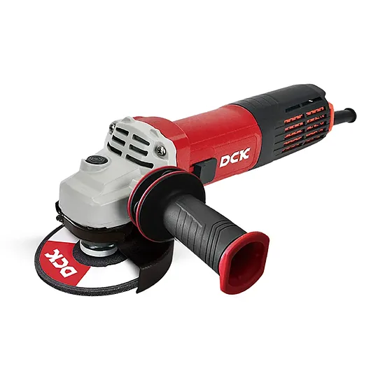 Elektriskā leņķa slīpmašīna DCK KSM17-125BS ar antivibrācijas rokturi, 125 mm, 1100W