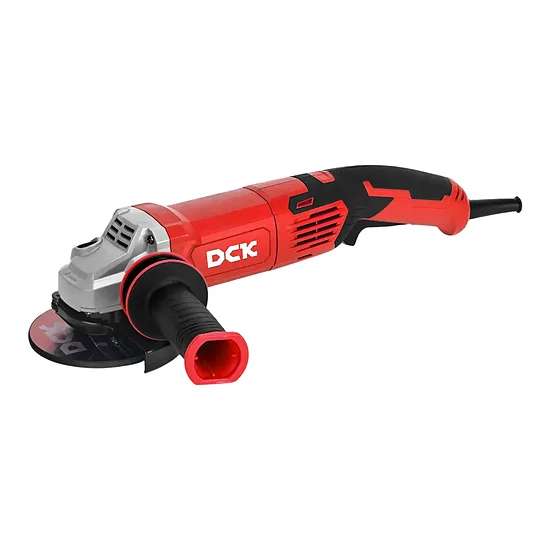 Elektriskā leņķa slīpmašīna DCK KSM05-125+, 125 mm, 1500W ar antivibrācijas rokturi