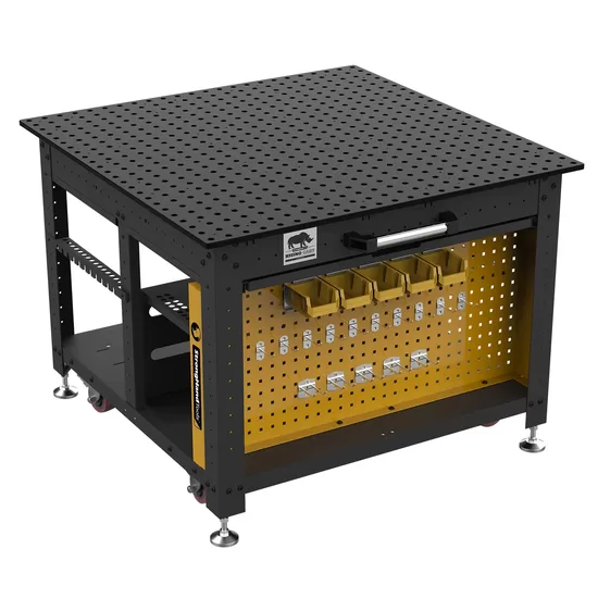 Rhino Cart suvirinimo stalas 1200x1200mm BuildPro
