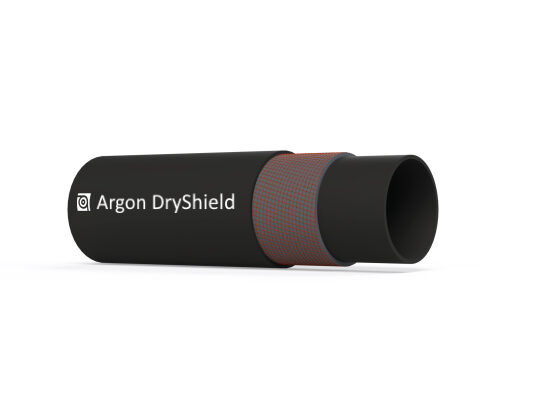 Argon, nitrogen and carbon dioxide gas hose 6.3mm