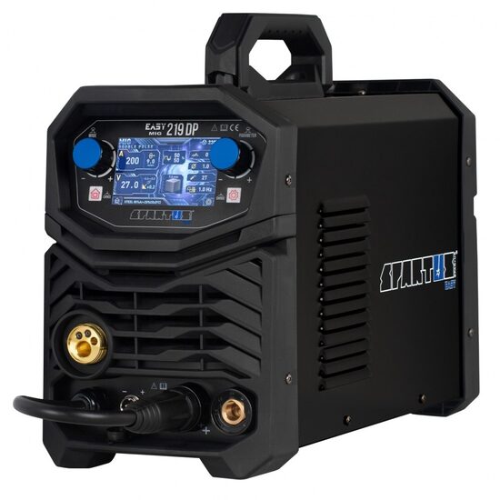 SPARTUS EasyMIG 219 (4roll) dvigubo impulso suvirinimo aparatas (pusiau automatinis)