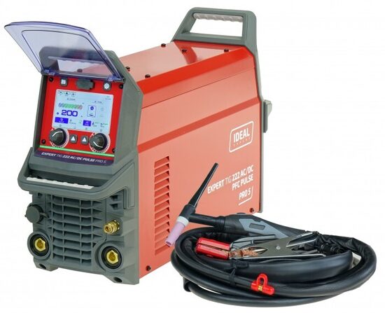 IDEAL EXPERT TIG 222 AC/DC PFC PULSE Pro5 LCD Professional TIG/MMA Welder