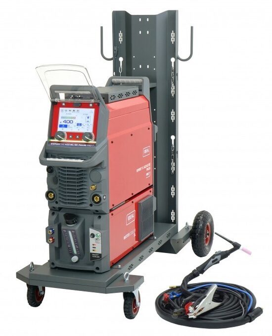 IDEAL EXPERT TIG 422 AC/DC PULSE Pro7 LCD Welding Machine with Cooling Unit