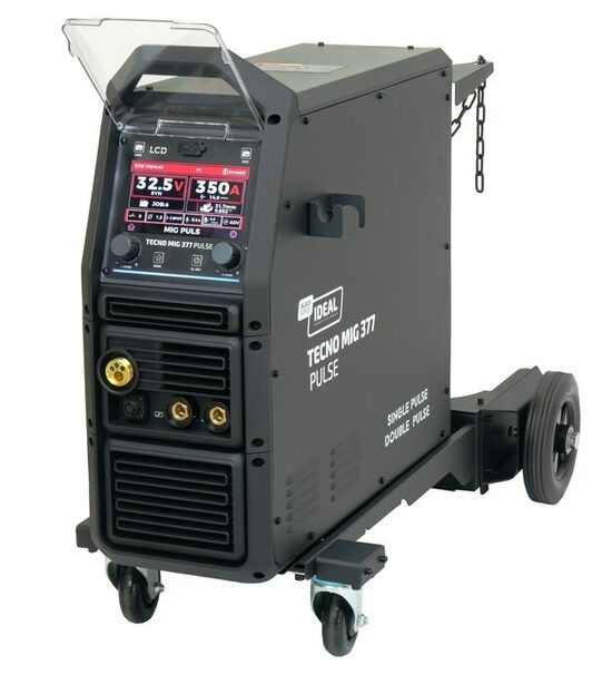 IDEAL TECNO MIG 337PT PULSE LCD Black Series 4x4 suvirinimo įrenginys aparatas (pusautomatis)