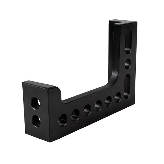Tvirtinimo ir pozicionavimo kampas 200x140x50 (kairė) D16 sistema
