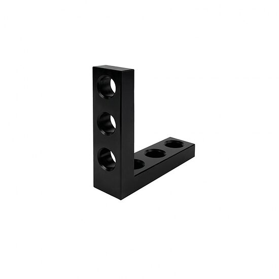 Spaudimo ir lokalizacijos kampinio skylių 90x30x90 skylė/skylė D16 sistema