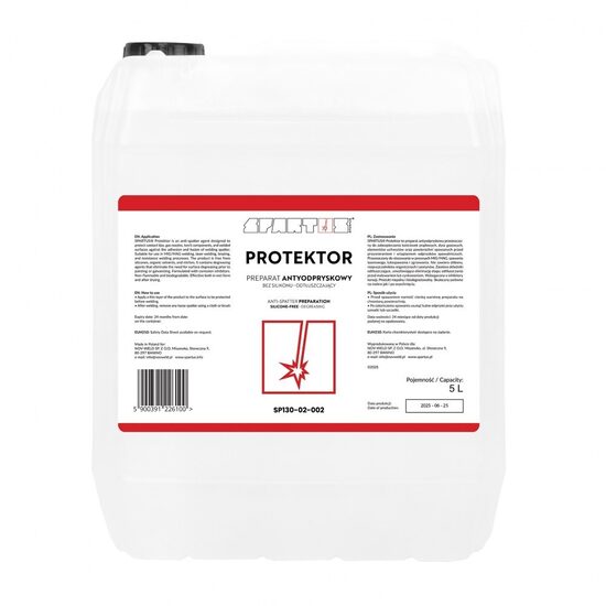 SPARTUS Protektor pretšļakatu un attaukošanas šķidrums 5l