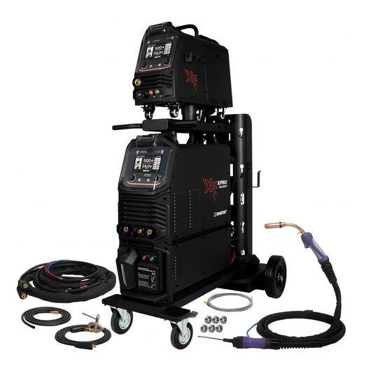SPARTUS XProMIG 500 dvigubo impulso suvirinimo aparatas (pusiau automatinis)