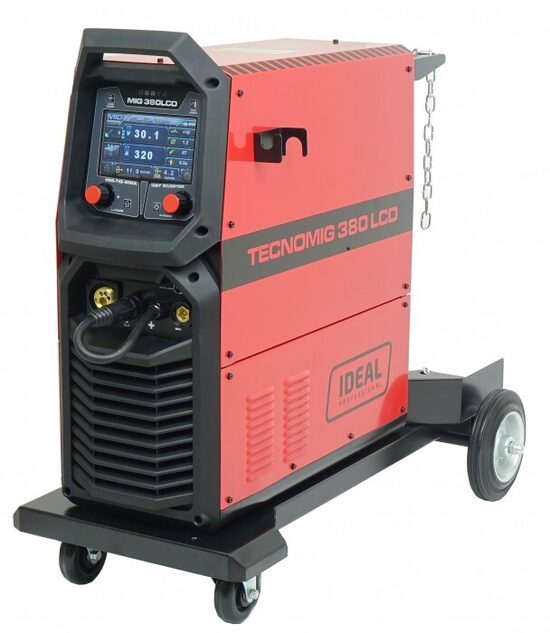 IDEAL Tecno MIG 380 LCD SYNERGIC keevitusseade (poolautomaatne) (Welldo)
