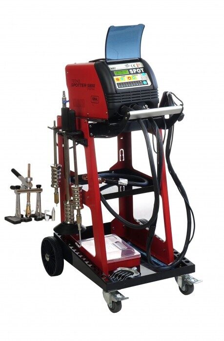 Аппарат для кузовного ремонта TECNO SPOTTER 5800 MAX + QuickPuller