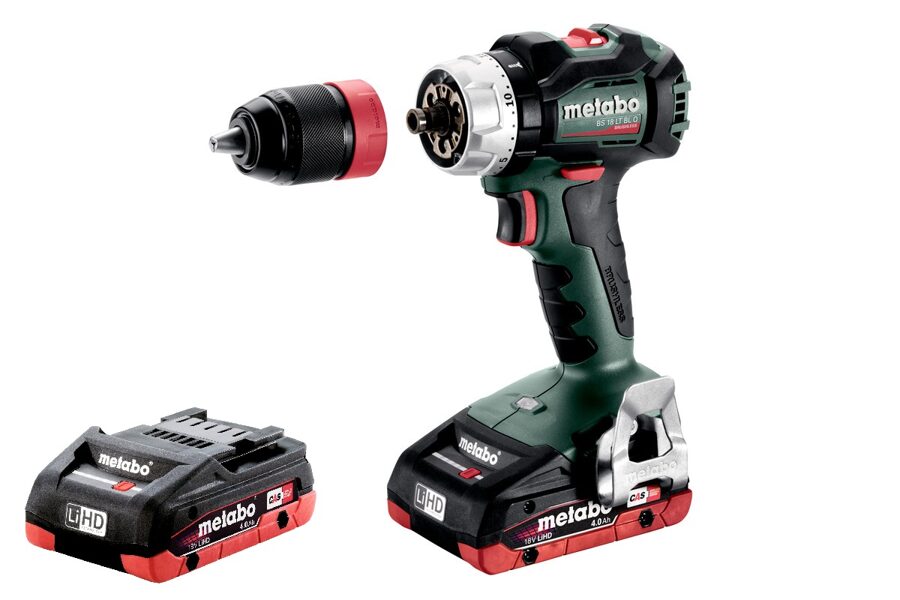 METABO urbjmašīna BS 18 LT BL Quick /2 x4,0Ah LiHD