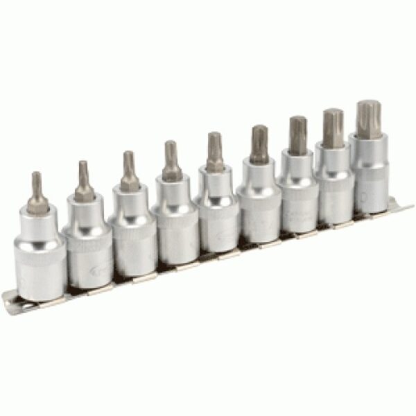 AVTODELO Barrel set with Torx® 1/2 "nozzle, 9 pcs.