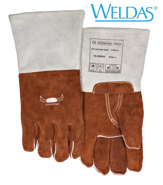 Work welding gloves Weldas STEERSOtuff® wool and COMFOflex® lined glove for high heat welding