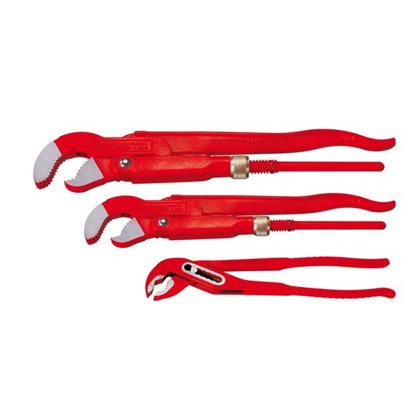 Rothenberger SP 45° Pipe wrenches set (1"+1 1/2")