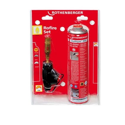 Rothenberger Multigas 300 degļa komplekts bez piezo RO-FIRE