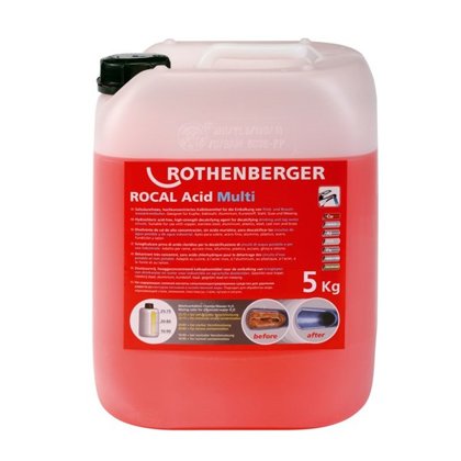 Atkaļķošanas koncentrāts Rothenberger ROCAL Acid Multi