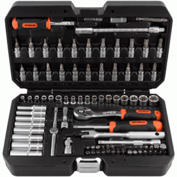 AVTODELO Professional tool set 91 pr. 1/4 "DR