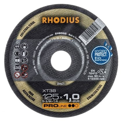 Rhodius plāns griešanas disks XT38 180x1.5x22.23