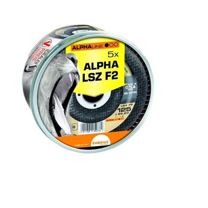 Rhodius ieloču diski LSZ F2 Box 125x22.23