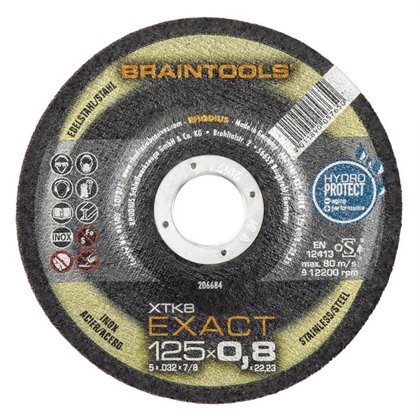 Rhodius plāns griešanas disks XTK8 Exact 125x0.8x22.23