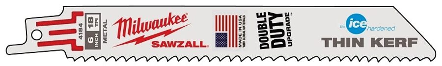 Zobenzāģa asmenis Milwaukee TPI ICE Hardened SAWZALL 150