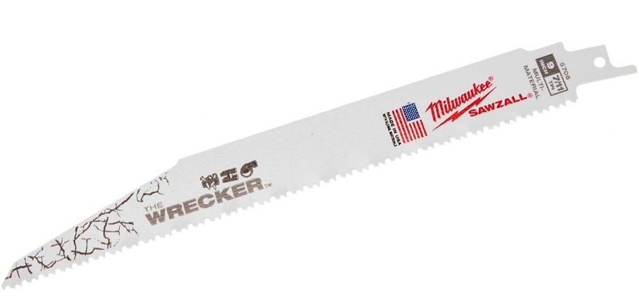 Zobenzāģa asmenis Milwaukee WRECKER SAWZALL 230/TPI