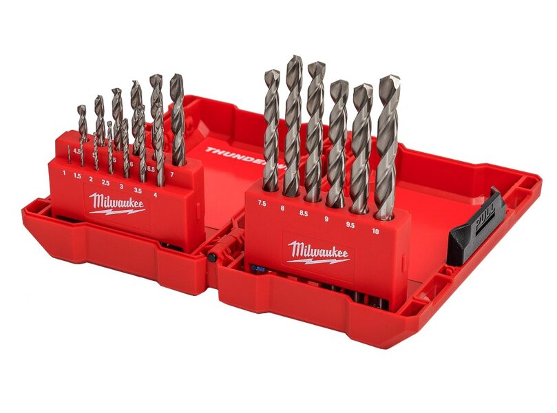 Urbju komplekts metālam Milwaukee® THUNDERWEB™ 19-daļīgs