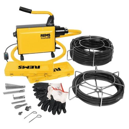 REMS Cobra 22 Set 16+22 elektriska cauruļu tīrīšanas iekārta
