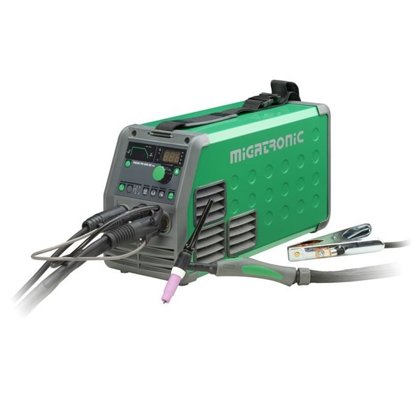 Migatronic Focus Tig 200 DC HP PFC argon welding machine apparatus 