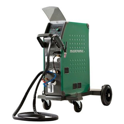 Migatronic PI 350 AC/DC-V PFC TIG argona metināšanas iekārta aparāts (+ rati)
